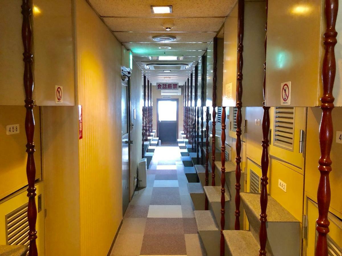 Capsule Hotel Block Room Präfektur Tokio Exterior foto