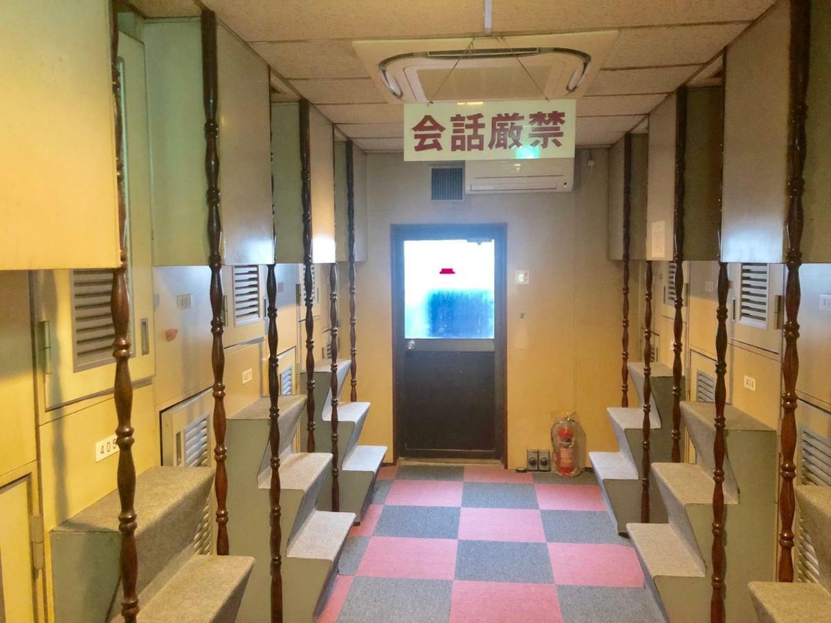 Capsule Hotel Block Room Präfektur Tokio Exterior foto